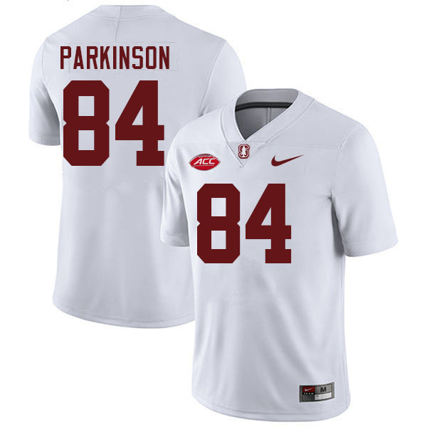 Colby Parkinson Stanford Jersey,Stanford Cardinal #84 Colby Parkinson Football Jersey Stitched-White